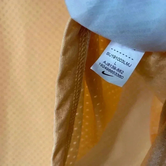 Nike Dri-Fit Orange Cutout Back Tank - Picture 4 of 6